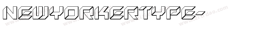 Newyorkertype字体转换