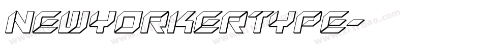 Newyorkertype字体转换