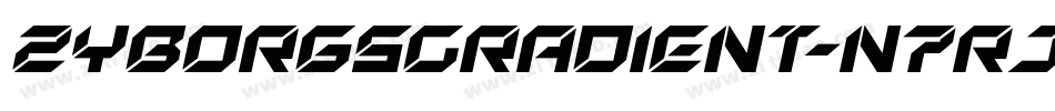 ZyborgsGradient-n7rJ字体转换
