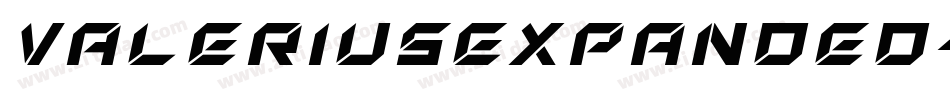 ValeriusExpanded-Y1Zy字体转换