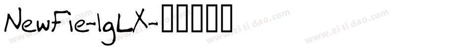 Newfie-lgLX字体转换