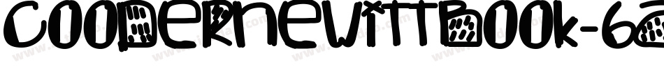 CooperhewittBook-6A6M字体转换