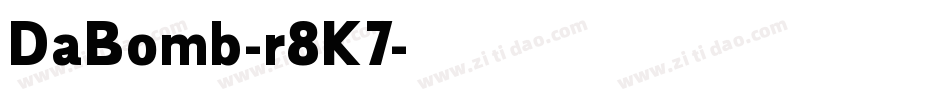DaBomb-r8K7字体转换