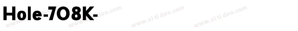 Hole-7O8K字体转换