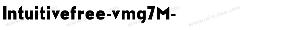 Intuitivefree-vmg7M字体转换