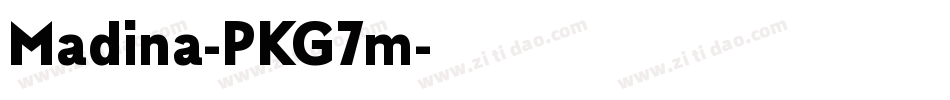 Madina-PKG7m字体转换 Madina-PKG7m字体转换