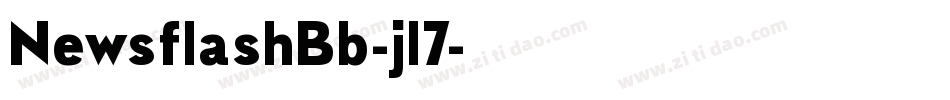 NewsflashBb-jl7字体转换