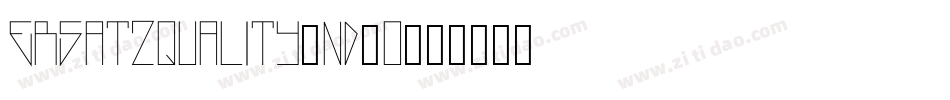 ErsatzQuality-nD1O字体转换