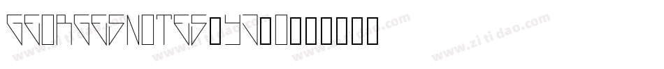 Georgesnotes-YJ1O字体转换 Georgesnotes-YJ1O字体转换