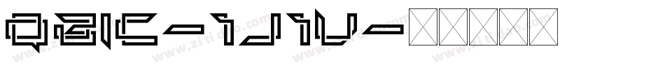 Qbic-1j1v字体转换
