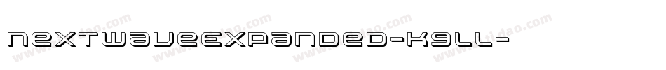 NextwaveExpanded-K9Ll字体转换