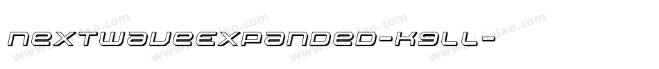 NextwaveExpanded-K9Ll字体转换