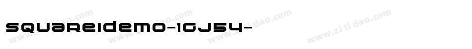 SquareiDemo-1Gj54字体转换