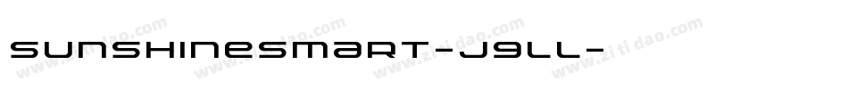 SunshineSmart-j9ll字体转换