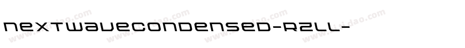 NextwaveCondensed-rZLL字体转换