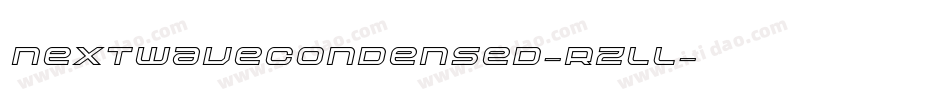 NextwaveCondensed-rZLL字体转换
