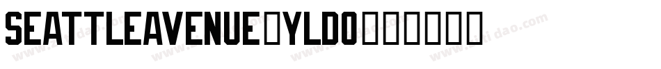 Seattleavenue-YldO字体转换