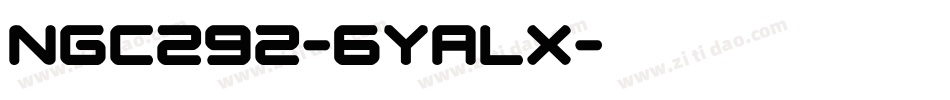 Ngc292-6Yalx字体转换
