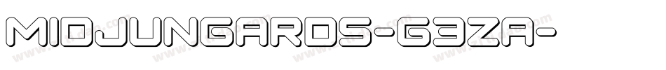 Midjungards-G3zA字体转换 Midjungards-G3zA字体转换