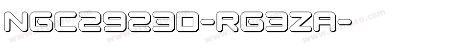 Ngc2923D-rg3ZA字体转换 Ngc2923D-rg3ZA字体转换