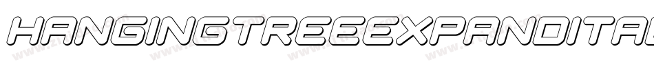 hangingtreeexpandital字体转换