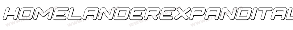 homelanderexpandital字体转换