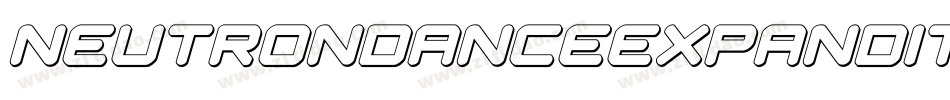 neutrondanceexpandital字体转换