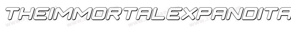 theimmortalexpandital字体转换