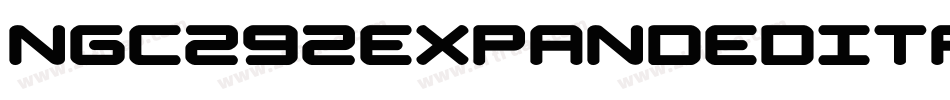 Ngc292ExpandedItalic-vmvlO字体转换