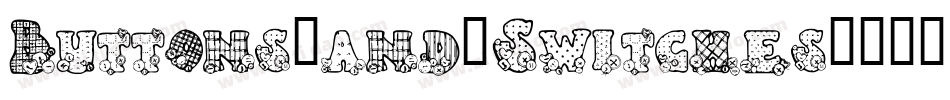 Buttons-and-Switches字体转换