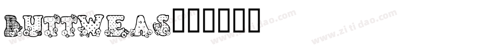 buttweas字体转换