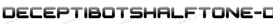 DeceptibotsHalftone-D9AE字体转换