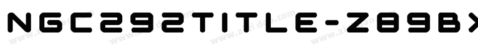 Ngc292Title-z89BX字体转换