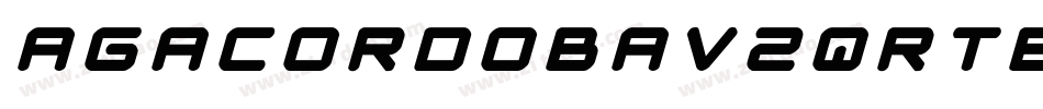 AgaCordobaV2Qrtb-e5ae字体转换