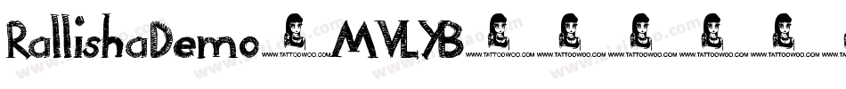 RallishaDemo-MVLYB字体转换