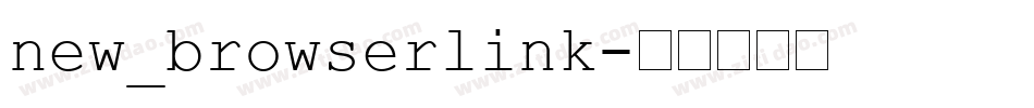 new_browserlink字体转换