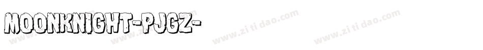 MoonKnight-PjGZ字体转换
