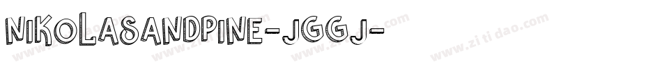 NikolasAndPine-Jggj字体转换