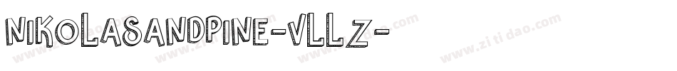 NikolasAndPine-VllZ字体转换