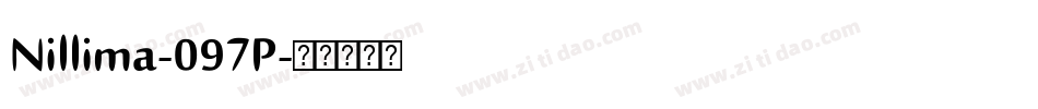 Nillima-097P字体转换