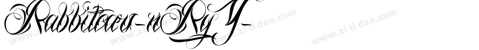 Rabbitears-nRyY字体转换
