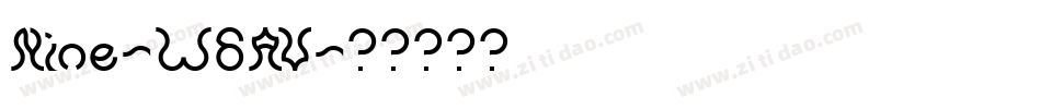 Nine-W6AV字体转换