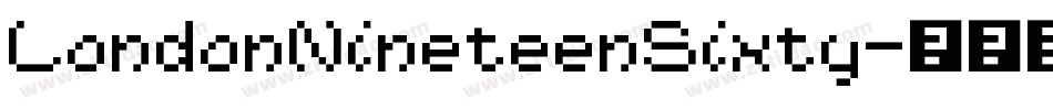 LondonNineteenSixty字体转换