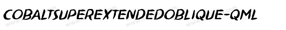 CobaltSuperextendedOblique-qMLq字体转换