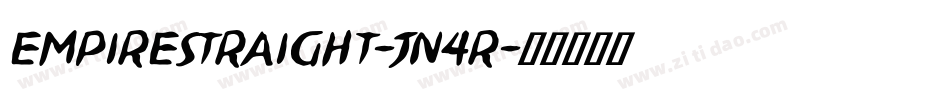 EmpireStraight-jn4R字体转换
