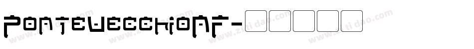 PonteVecchioNF字体转换