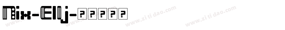 Nix-El1j字体转换
