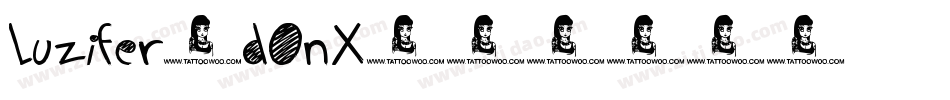Luzifer-dOnX字体转换