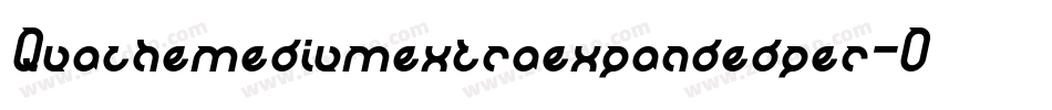 Quachemediumextraexpandedper-OVq84字体转换