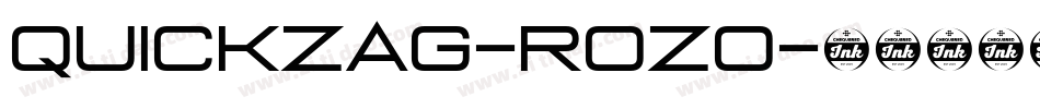 Quickzag-rOzO字体转换